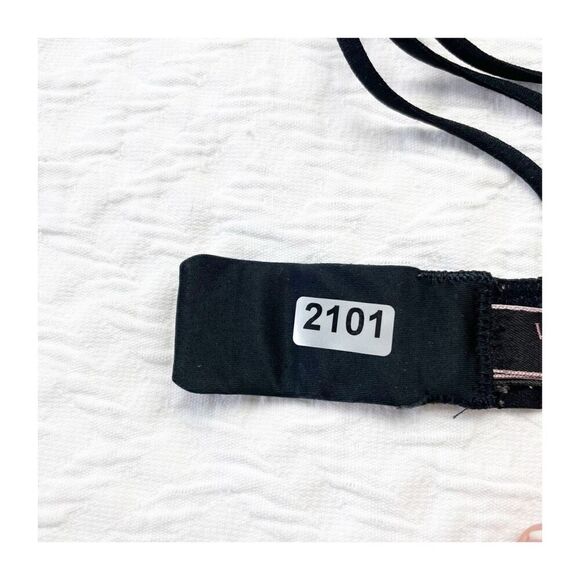 Buy 1 get 1 free 32b Victorias Secret very sexy push up black Strappy floral - Picture 8 of 8